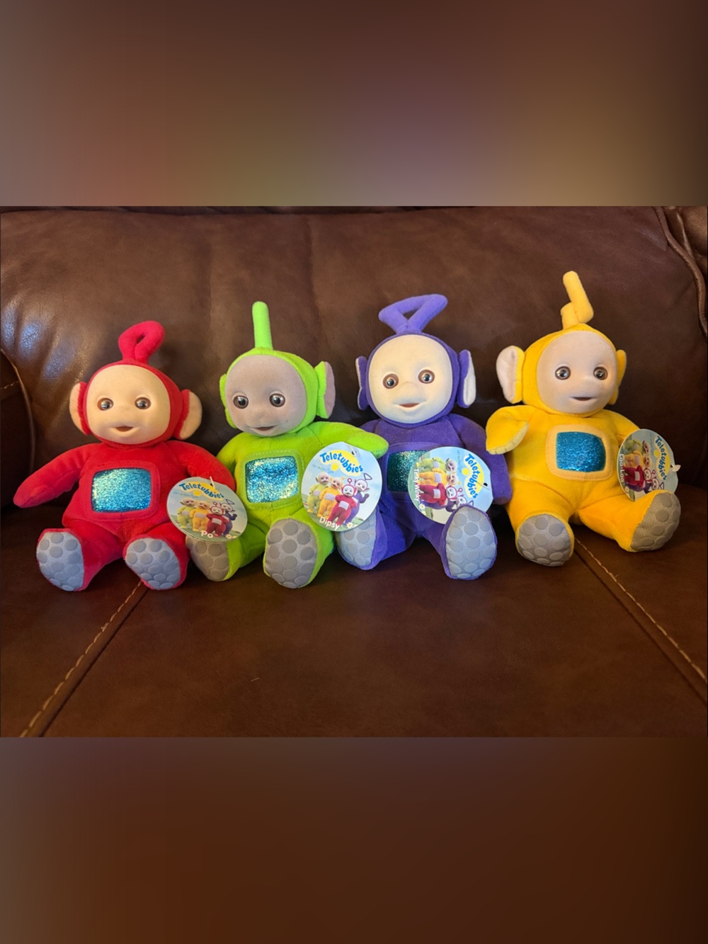 Teletubbies Plush Toy Set - Red, Green, Purple, Yellow. Set of 4